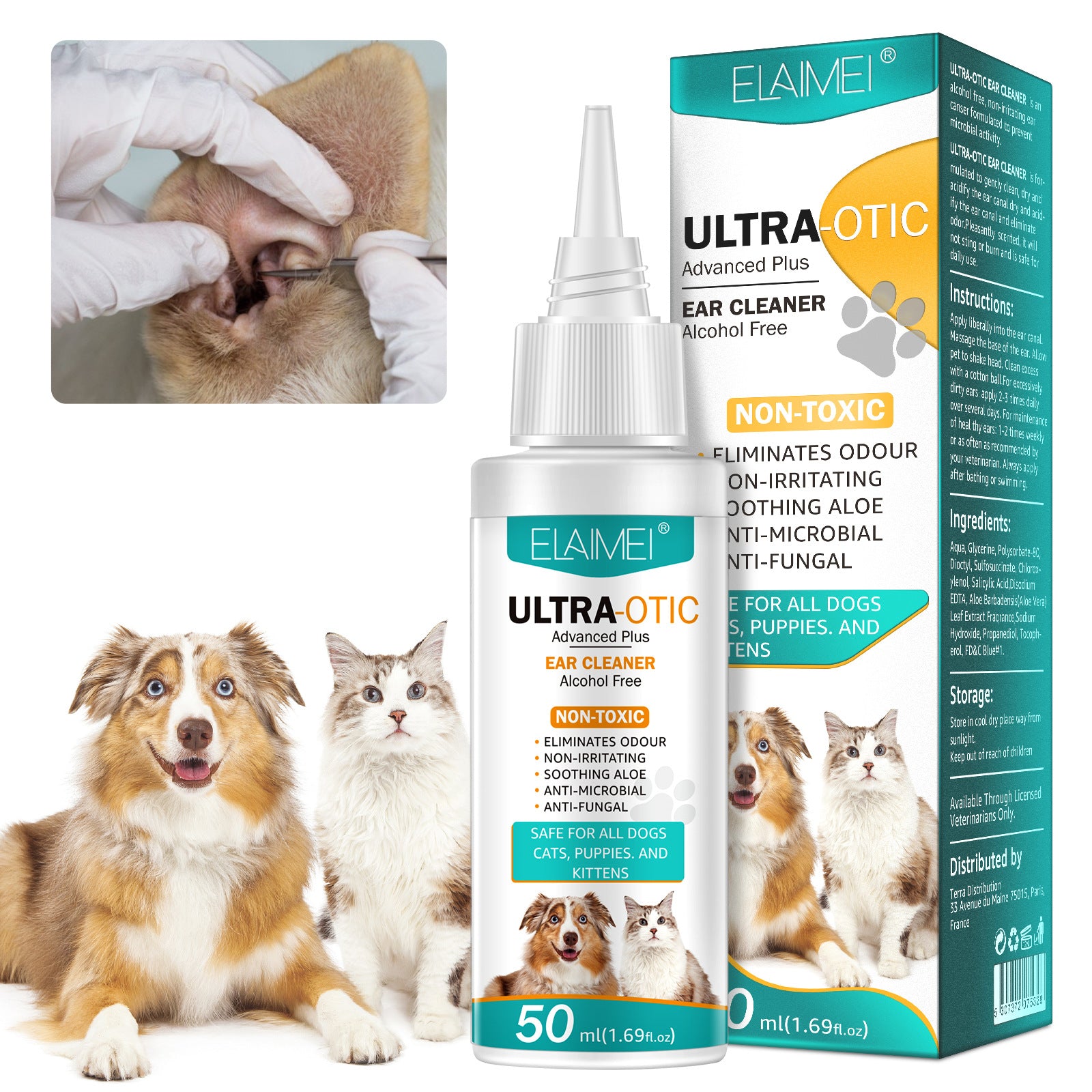 Clinical Pet Ear Cleaner 50ml